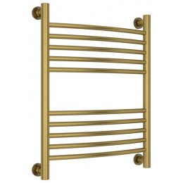 Полотенцесушитель, Сунержа, Богема +, выгнутая. шгв 550*105*662, цвет-латунь состаренная