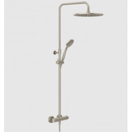 Душевая стойка, Gessi, Minimalistic shower, цвет-Finox Brushed Nickel