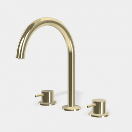 Смеситель для раковины, Fima Carlo Frattini, Spillo Up, цвет-шампань