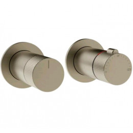 Смеситель для душа, Gessi, Inciso Bath&Shower, на 1 потребитель, цвет-Finox Brushed Nickel