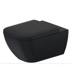 Унитаз, Duravit, Happy D.2, подвесной, шгв 365*540*335, цвет-антрацит/антрацит матовый