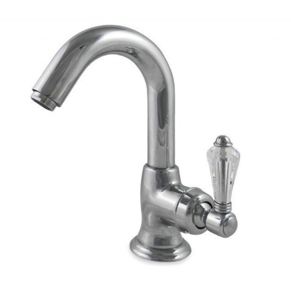 Смеситель для раковины, Nicolazzi, Cinquanta Cristallo, цвет-хром