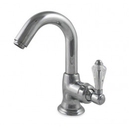 Смеситель для раковины, Nicolazzi, Cinquanta Cristallo, цвет-хром