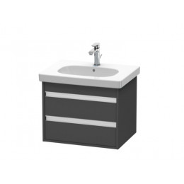 Тумба под раковину, Duravit, Ketho, шгв 600*455*480, раковина-необходимо заказать, цвет-графит матовый