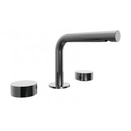 Смеситель для раковины, Fantini, AF/21 Fukasawa, цвет-матовая натуральная сталь