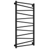 Полотенцесушитель, Сунержа, Сирокко, шгв 650*75*1200, нижнее, цвет-черный матовый