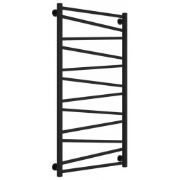 Полотенцесушитель, Сунержа, Сирокко, шгв 650*75*1200, нижнее, цвет-черный матовый