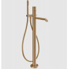 Смеситель для ванны и душа, Gessi, Habito Cesello, цвет-Warm Bronze Brushed PVD