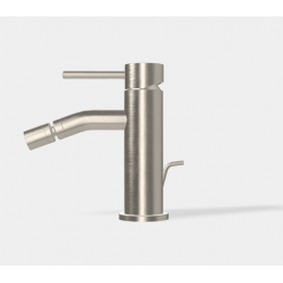 Смеситель для биде, Fima Carlo Frattini, Spillo Up, цвет-брашированный никель