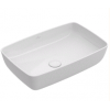 Раковина, Villeroy&Boch, Artis, шгв 580*385*130, отверстия для смесителя-отсутствуют, CeramicPlus, цвет-камень белый