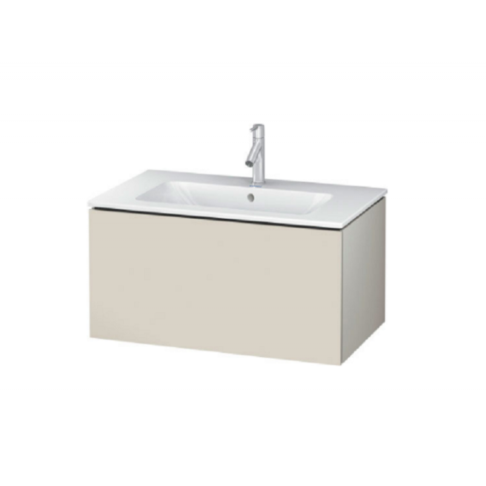 Тумба под раковину, Duravit, L-Cube, шгв 820*481*400, раковина-необходимо заказать, цвет-серо-коричневый матовый