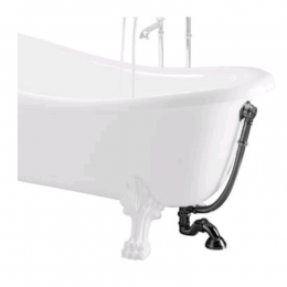 Слив-перелив, Globo, Paestum, для ванны, цвет-хром