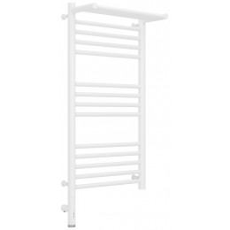 Полотенцесушитель, Сунержа, Богема 3.0, с 1 полкой, шгв 432*214*924, нижнее слева, МЭМ, цвет-белый матовый