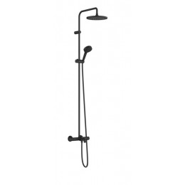 Душевая стойка, Hansgrohe, Vernis Blend, цвет-черный матовый