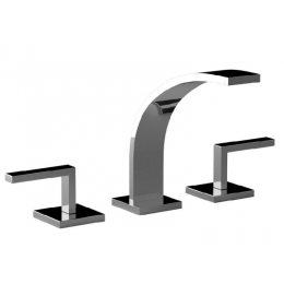 Смеситель для раковины, Cisal, Wave, цвет-Chrome