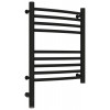 Полотенцесушитель, Сунержа, Богема 3.0, выгнутая, шгв 432*88*624, нижнее слева, МЭМ, цвет-черный матовый