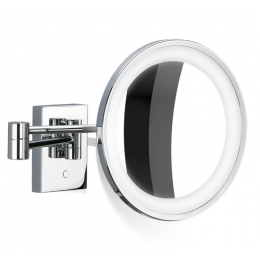 Косметическое зеркало, Decor Walther, BS, с подсветкой, цвет-хром