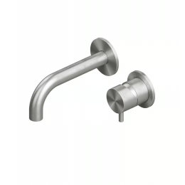 Смеситель для раковины, Quadro design, Source, цвет-золото розовое