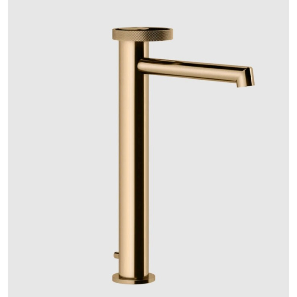 Смеситель для раковины, Gessi, Anello, цвет-Warm Bronze PVD