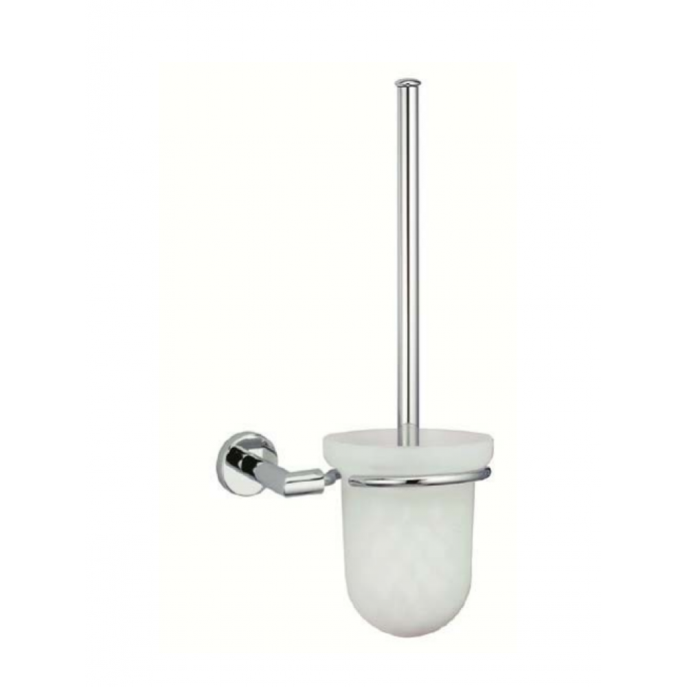 Ёршик, Nofer, шгв 117,5*155*365, цвет колбы-белый матовый, цвет-сталь глянцевая