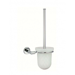 Ёршик, Nofer, шгв 117,5*155*365, цвет колбы-белый матовый, цвет-сталь глянцевая