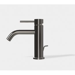 Смеситель для раковины, Fima Carlo Frattini, Spillo Up, цвет-черный хром