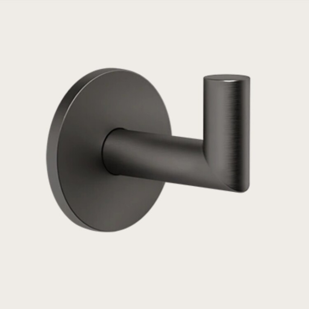 Крючок, Gessi, шгв 50*77*50, цвет-Black Metal Brushed PVD