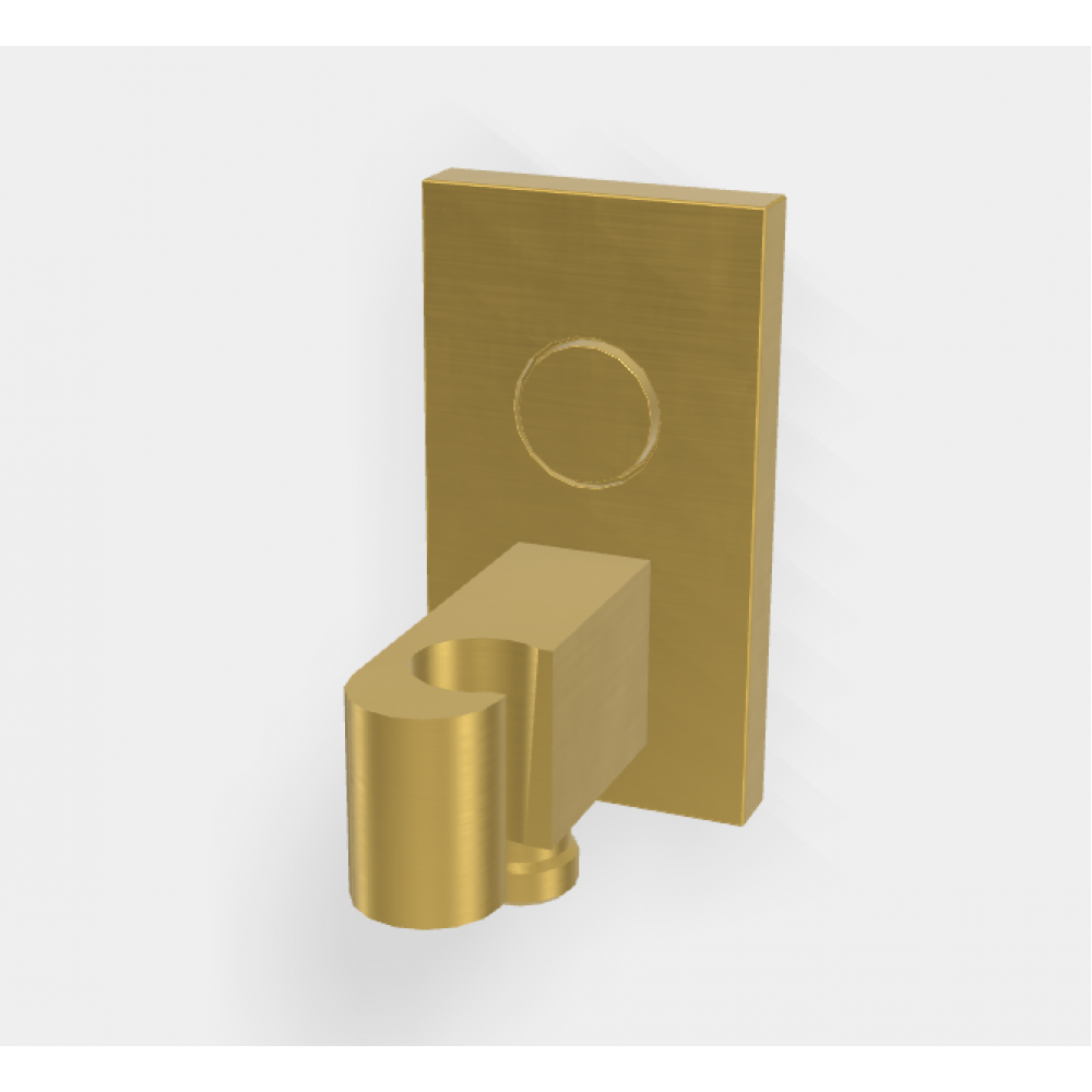 Шланговое подсоединение, Fima Carlo Frattini, Switch, цвет-брашированное золото