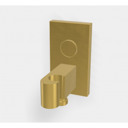 Шланговое подсоединение, Fima Carlo Frattini, Switch, цвет-брашированное золото