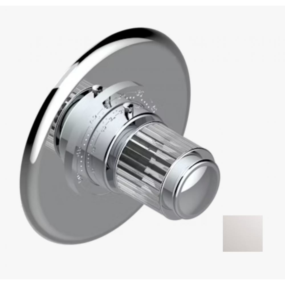 Накладка на термостат, THG, Jaipur Satin crystal, цвет-никель