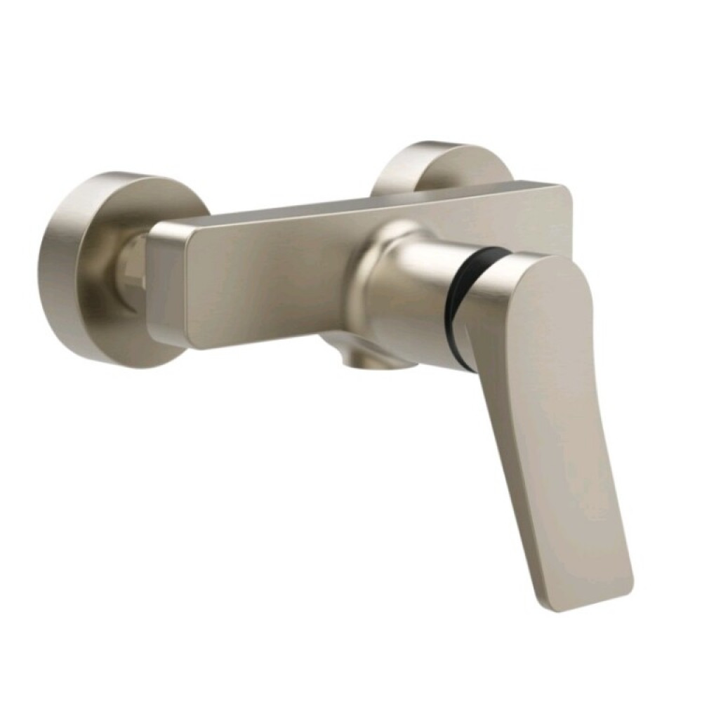 Смеситель для душа, Gessi, Rilievo, на 1 потребитель, цвет-Finox Brushed Nickel