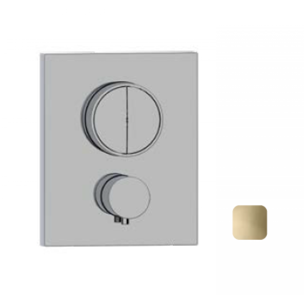 Смеситель для душа, Almar, Core, на 2 потребителя, цвет-Gold Polished PVD (Товар заказной, возврату не подлежит)