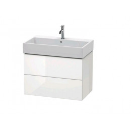 Тумба под раковину, Duravit, L-Cube, шгв 784*459*544, раковина-необходимо заказать, цвет-белый глянцевый