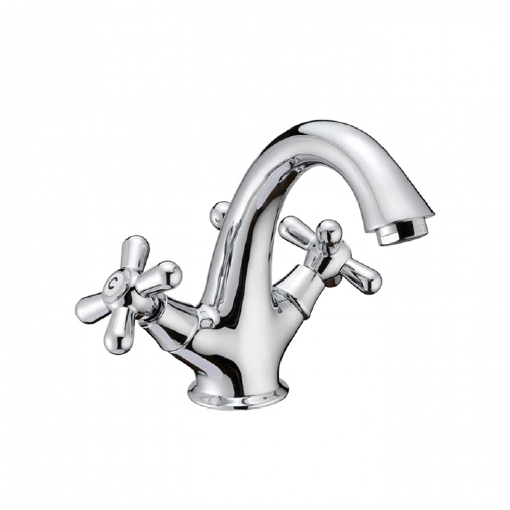 Смеситель для раковины, Cisal, Croisette, цвет-хром