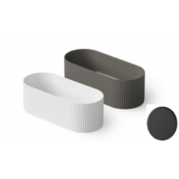 Ванна, DEA Design, Stripes, шгв 1700*720*560, цвет-черный матовый