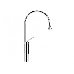 Смеситель для раковины, Gessi, Goссia, цвет-хром шлифованный