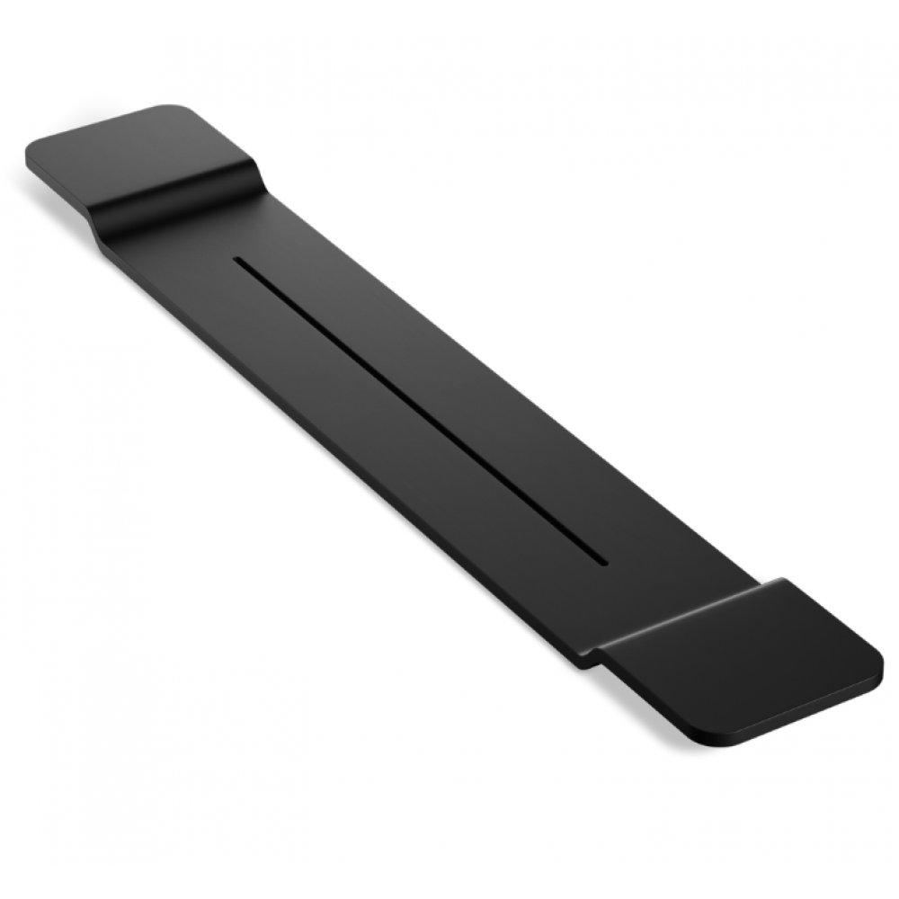 Полка, Decor Walther, Stone, шгв 950*150*30, цвет-черный матовый