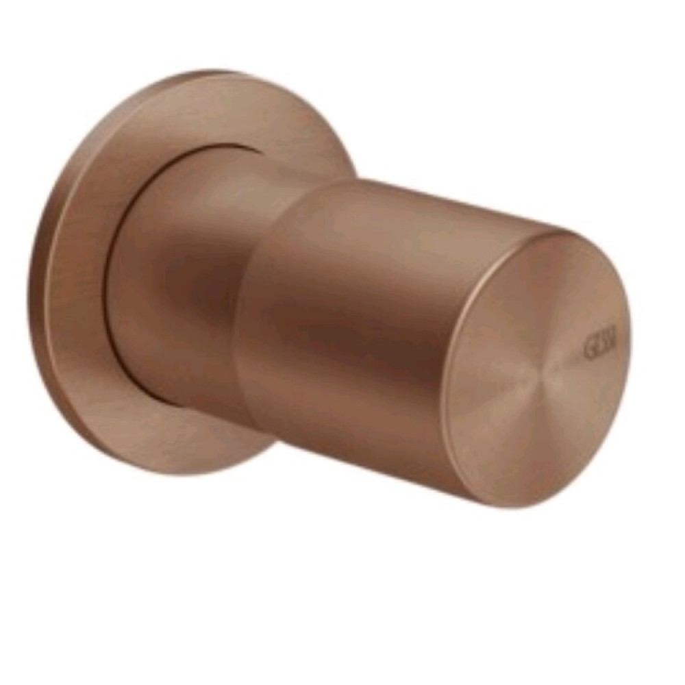 Смеситель для душа, Gessi, Habito Unito, на 1 потребитель, цвет-Copper Brushed PVD