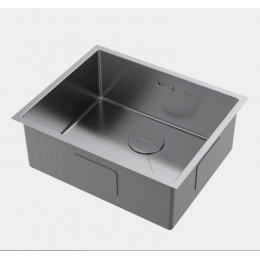 Мойка, Omoikiri, Taki Microdecor, шгв 540*440*200, отверстия для смесителя-отсутствуют, цвет-сталь