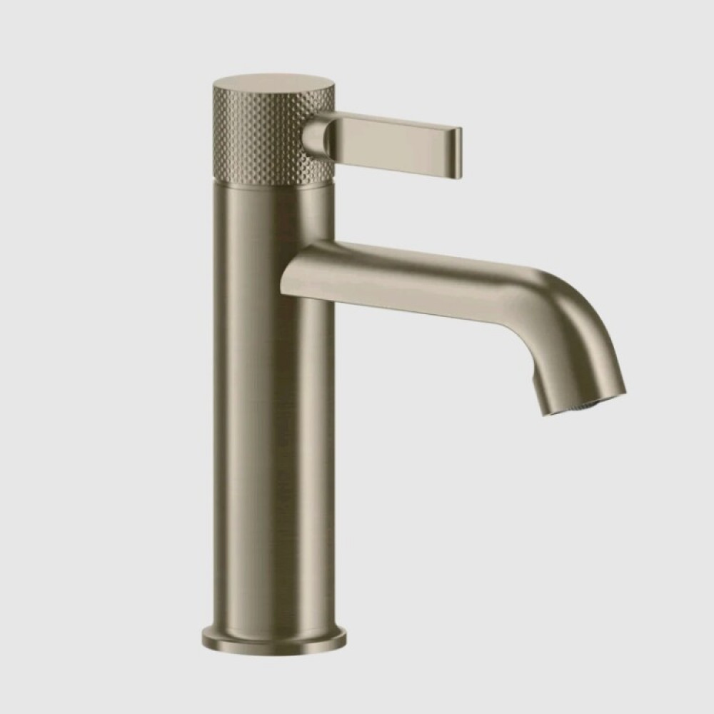 Смеситель для раковины, Gessi, Inciso, цвет-Finox Brushed Nickel