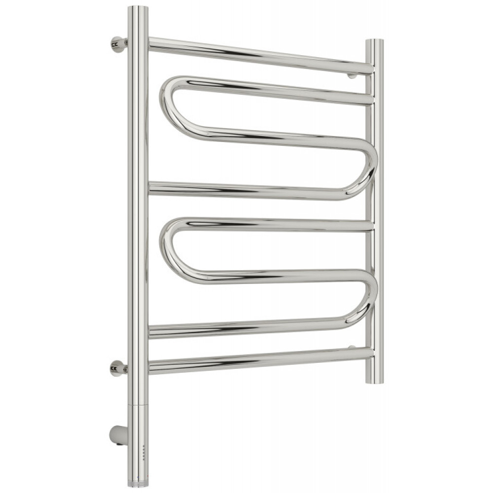 Полотенцесушитель, Сунержа, Элегия 3.0, шгв 532*120*724, нижнее слева, МЭМ, цвет-сталь (без покрытия)