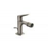 Смеситель для биде, Hansgrohe, Axor Citterio M, цвет-сталь
