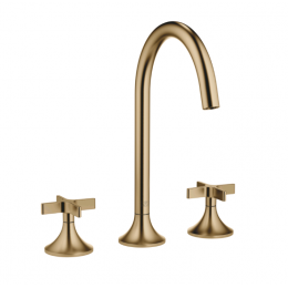 Смеситель для раковины, Dornbracht, Vaia, цвет-латунь темная матовая (Dark Brass Brushed)