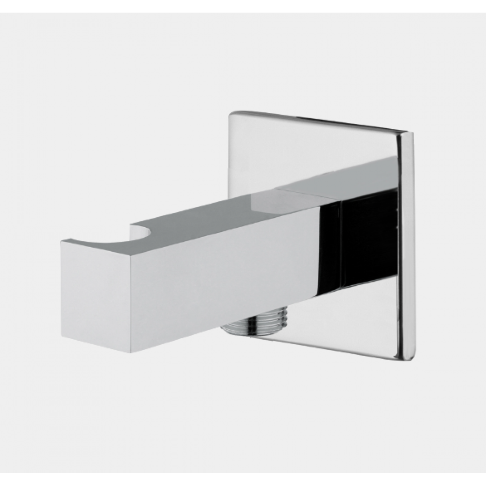 Шланговое подсоединение, Fima Carlo Frattini, Shower accessories, цвет-бронза брашированная янтарная