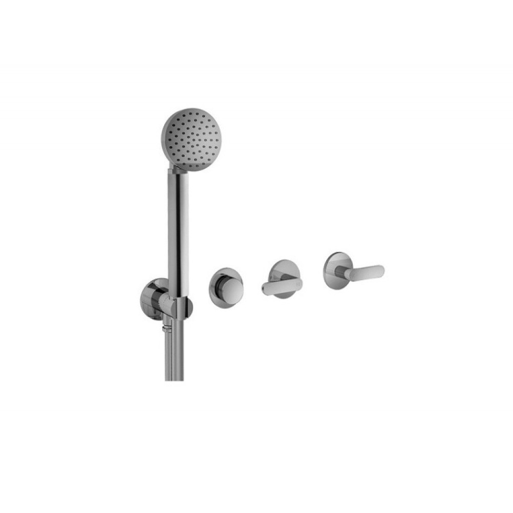 Смеситель для ванны и душа, Fantini, Icona Deco, цвет-Matt British Gold PVD