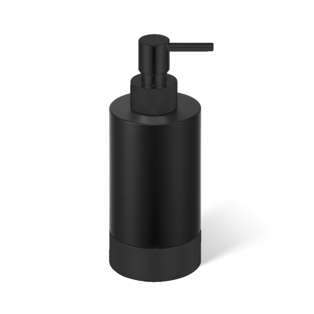 Дозатор для жидкого мыла, Decor Walther, Club, шгв 65*65*175, цвет дозатора/колбы-черный матовый