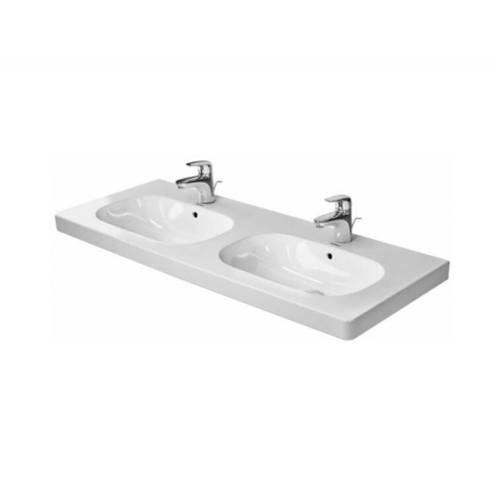 Раковина, Duravit, D-Code, шгв 1200*490*180, отверстия для смесителя-1, цвет-белый