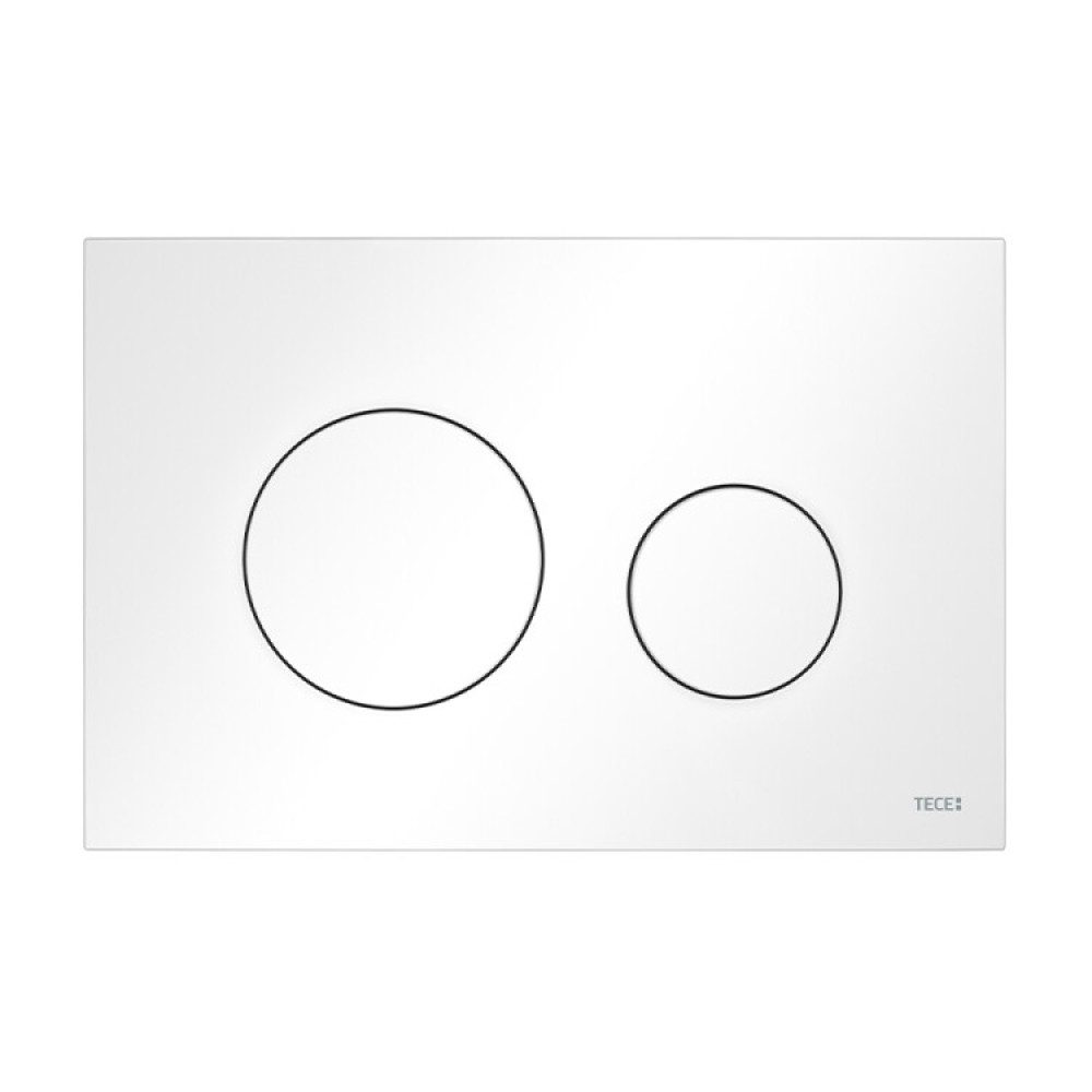 Клавиша смыва, TECE, TECEspring loop, для унитаза, шгв 245*5*165, цвет-белый матовый (Matt White, Bianco Opaco)