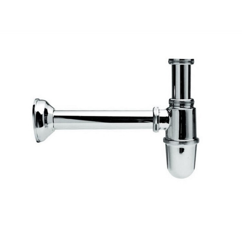 Сифон, Nicolazzi, Scarichi, для раковины, бутылочный, 1 1/4", цвет-Chrome