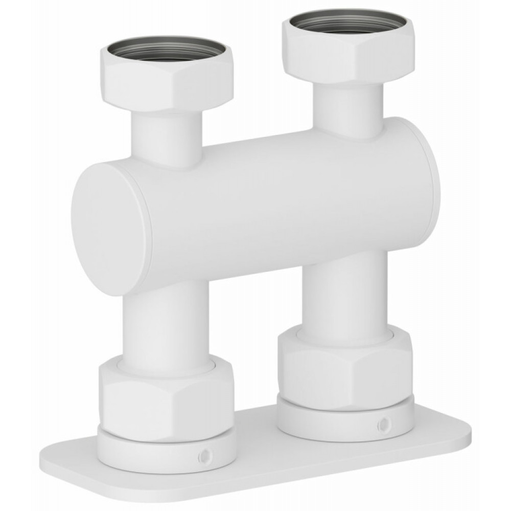 Модуль, Сунержа, прямой EU50, для отопительных приборов, цвет-белый матовый